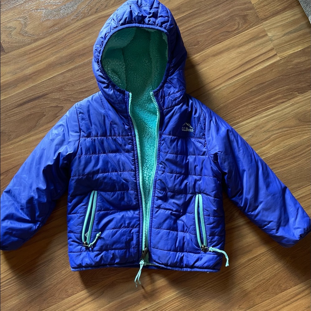 LL Bean Toddler Mountain Bound Reversible Jacket